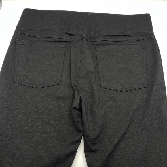 Matty M Ladies' High Rise Slub Legging Black - Picture 6 of 9